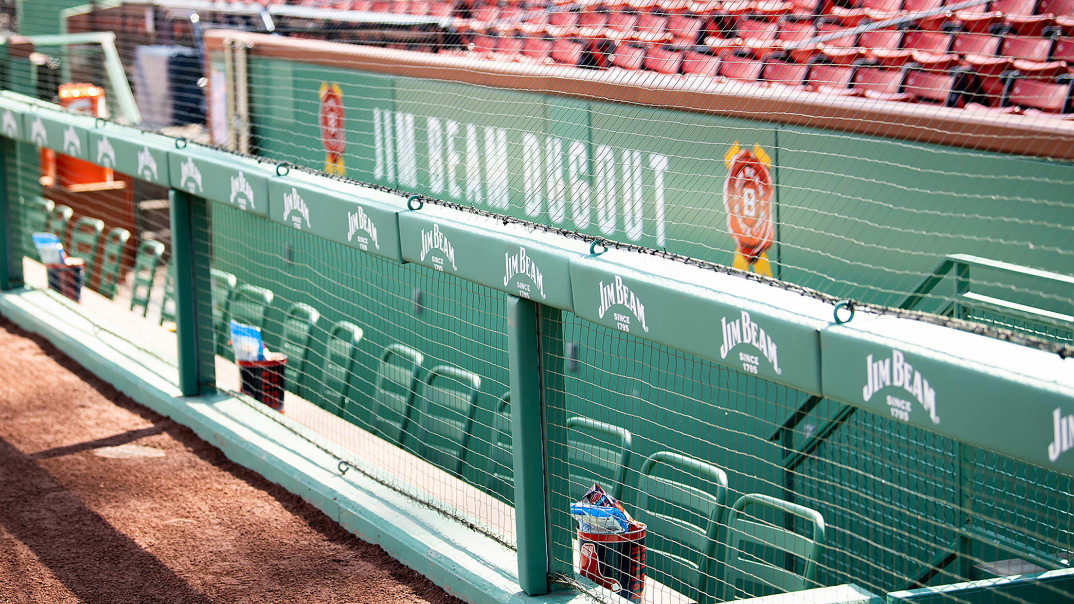 Dugout Box at Fenway Park 