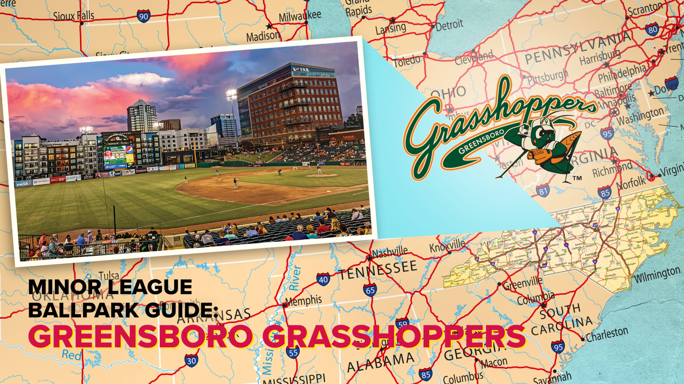 Explore First National Bank Field, home of the Greensboro