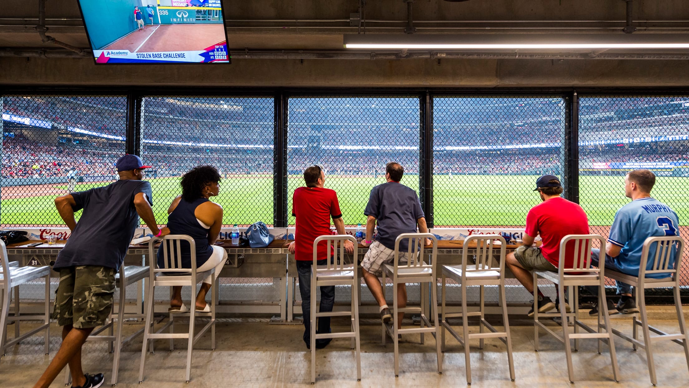 Below the Chop at SunTrust Park  Coors light, Suntrust park, Braves