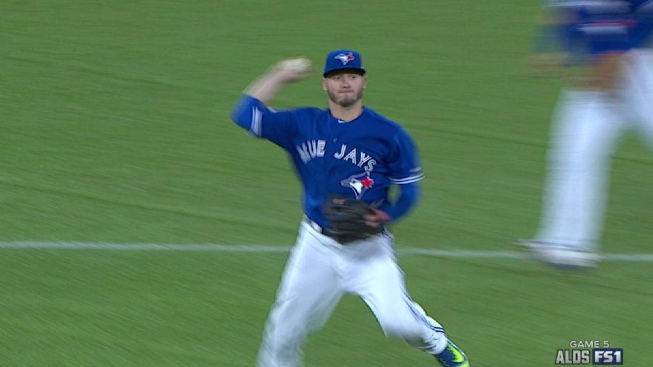 Le jeu à main nue de Donaldson's barehanded play