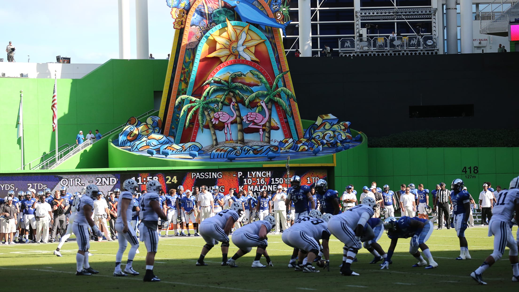 Football Games Miami Marlins