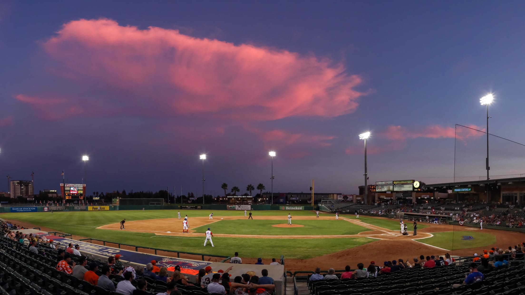 Stockton Ports Stadium Giveaway 6-30-23 Hawaiian Shirt XL Oakland