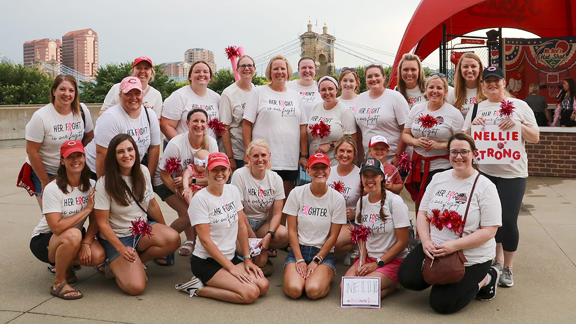 Cincinnati Reds on X: Greater Cincinnati's cancer care, support and  survivor communities will come together at today's game to Knock Cancer Out  of the Park. Before the game, join us from 1:00-3:30