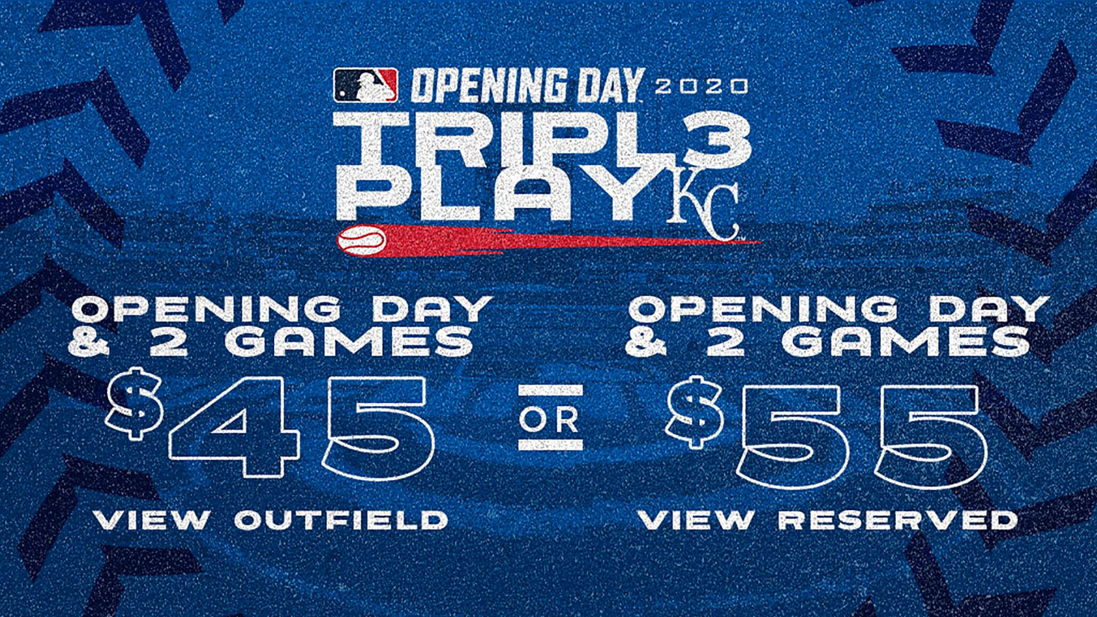 Opening Day Tripl3 Play | Kansas City Royals