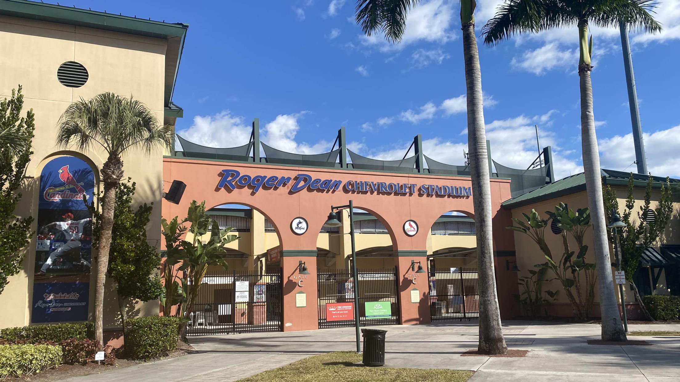 Photo: FLORIDA MARLINS VS ST. LOUIS CARDINALS SPRING TRAINING