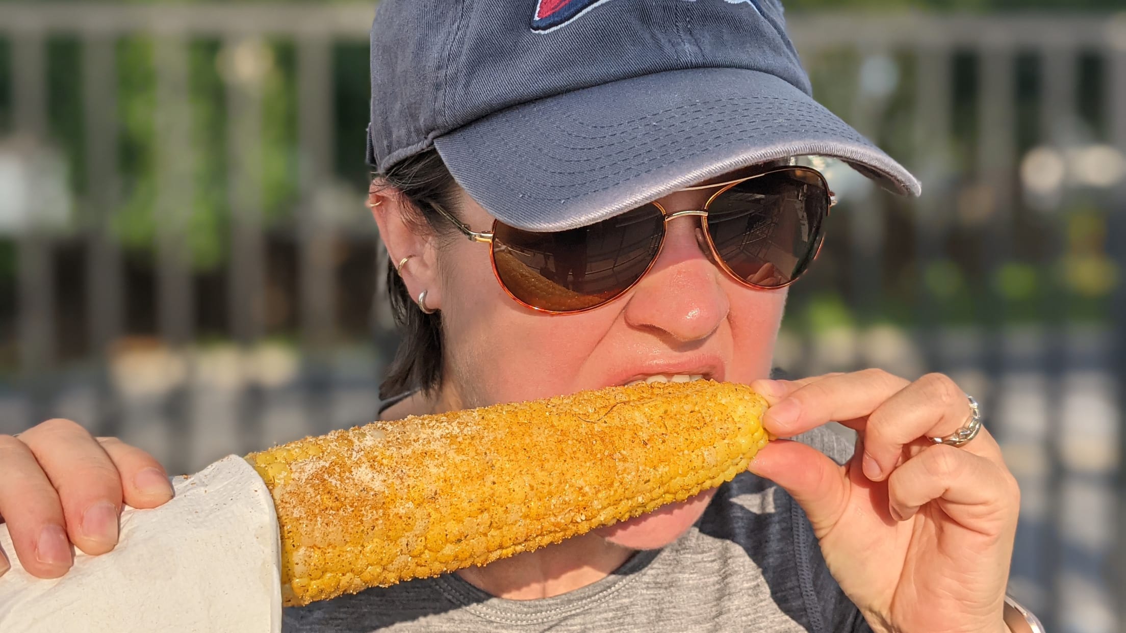 Coca Cola Park corn