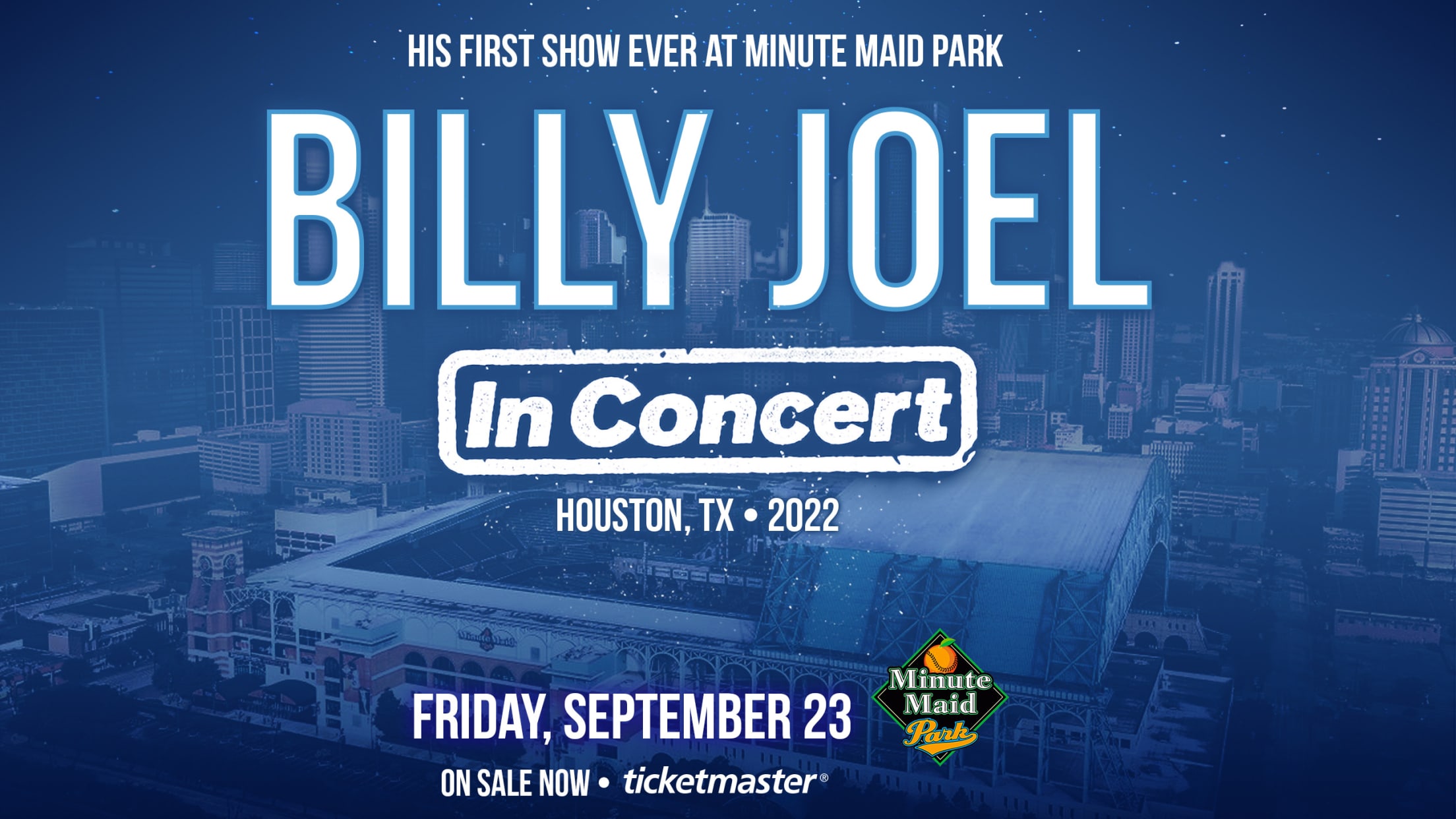 Billy Joel Concert At Minute Maid Park Houston, TX - September 23