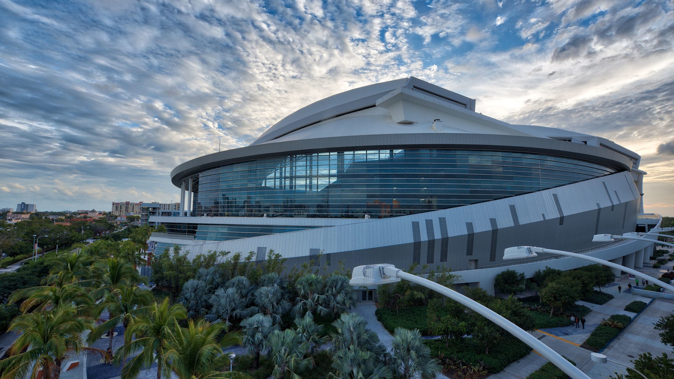 Marlins Park  Building Drops