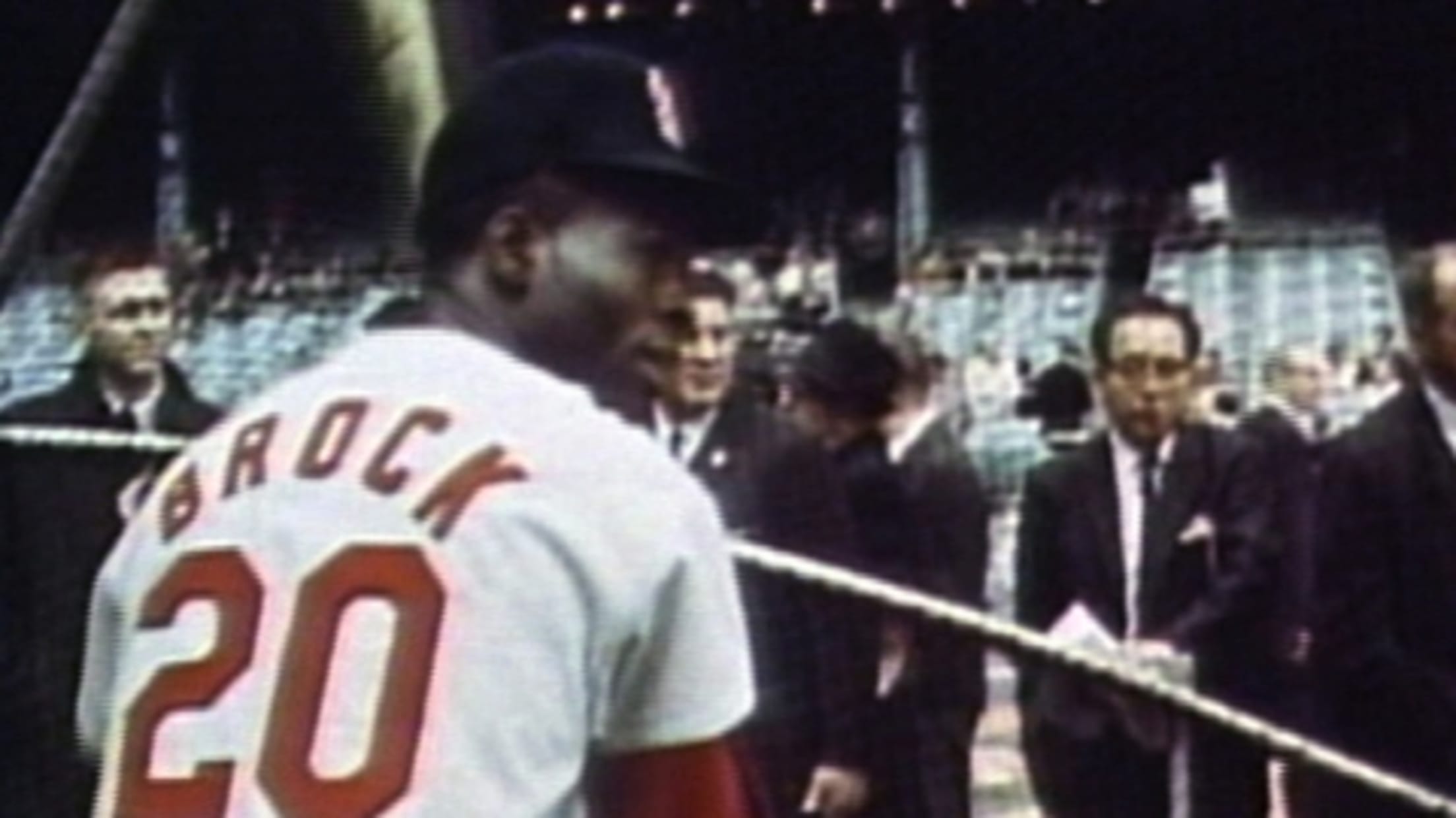 bíborosok: Lou Brock, No. 20