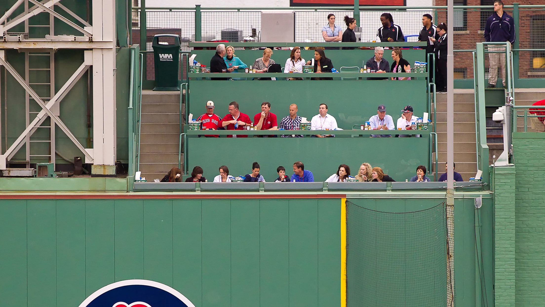 View from Green Monster Seats : r/redsox