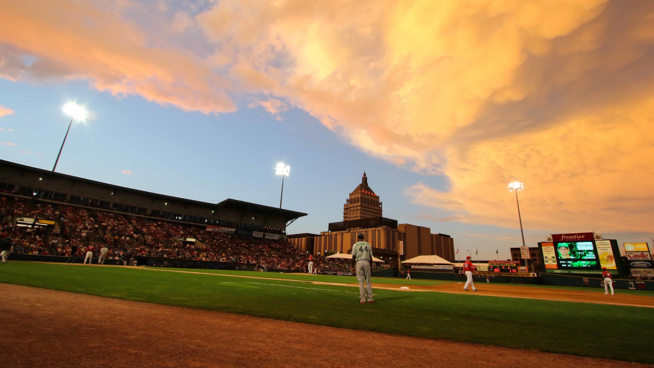 Rochester Red Wings unveil Garbage Plate mascot 'Mac' for Frontier Field