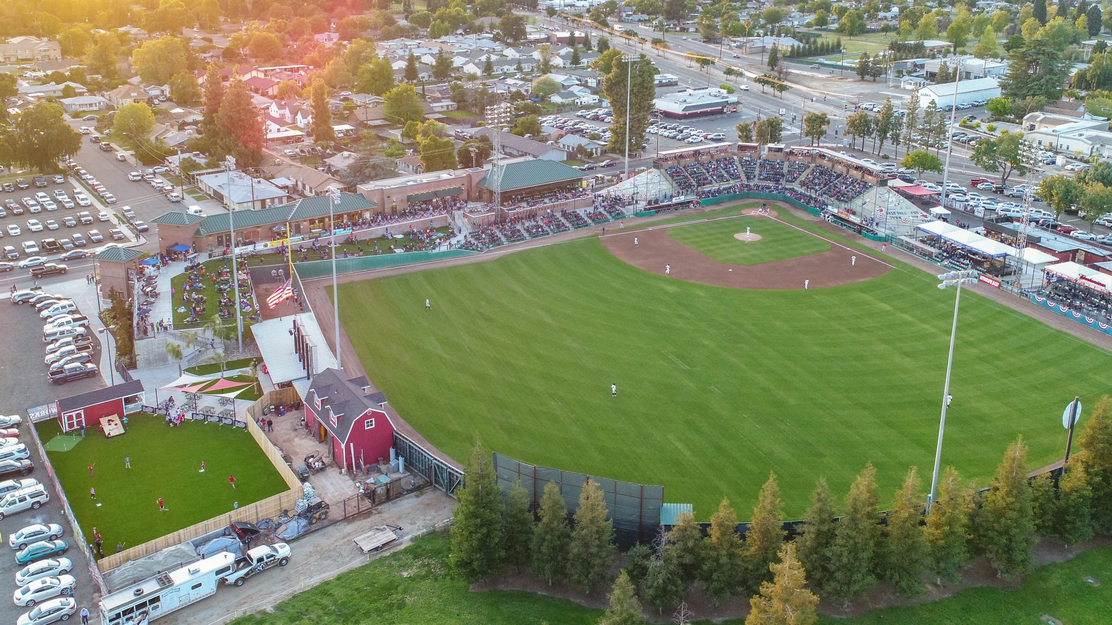 Joe Charboneau with the Visalia Oaks