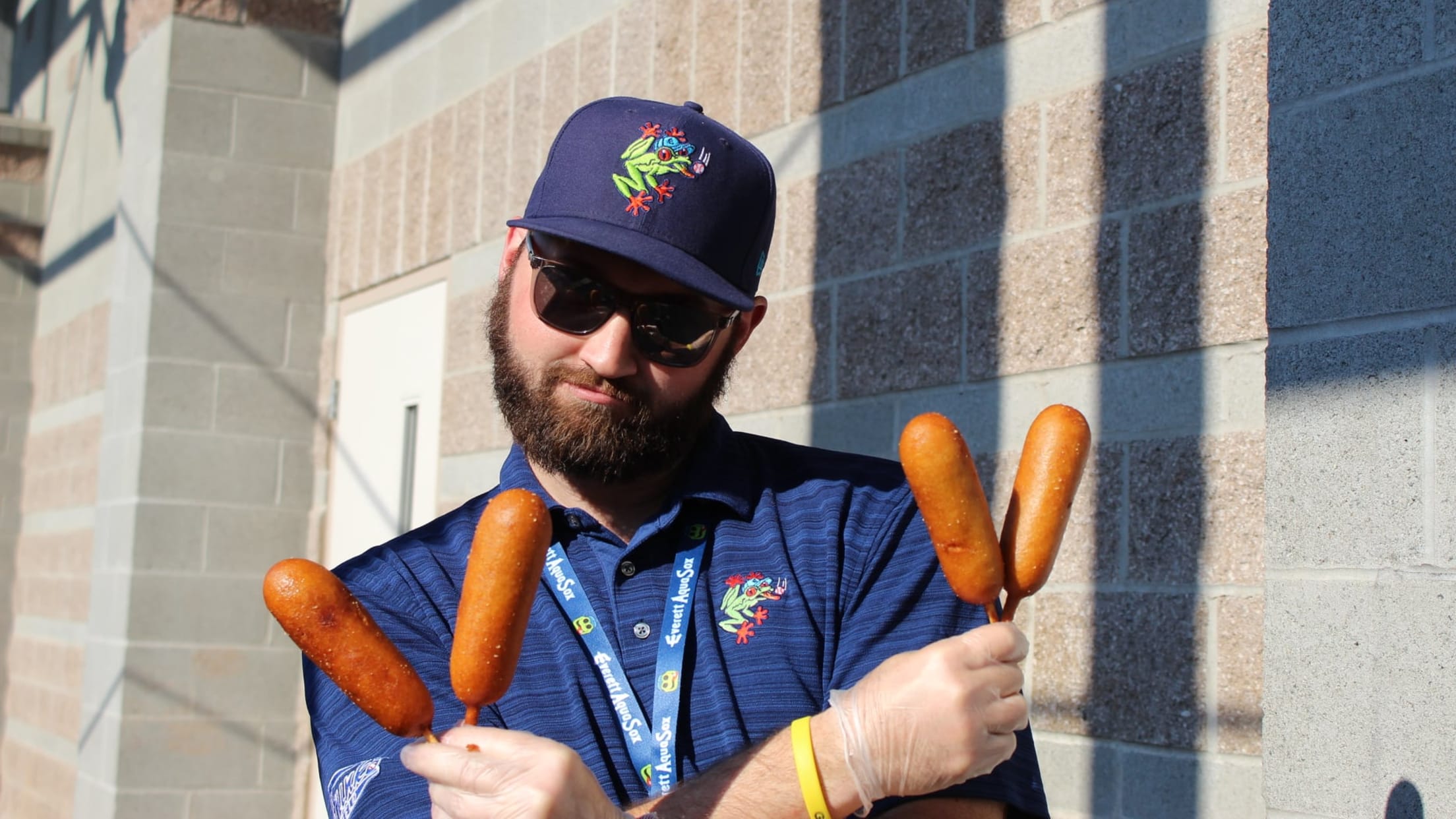 An AquaSox Fan Visits J-Rod Night At Funko Field