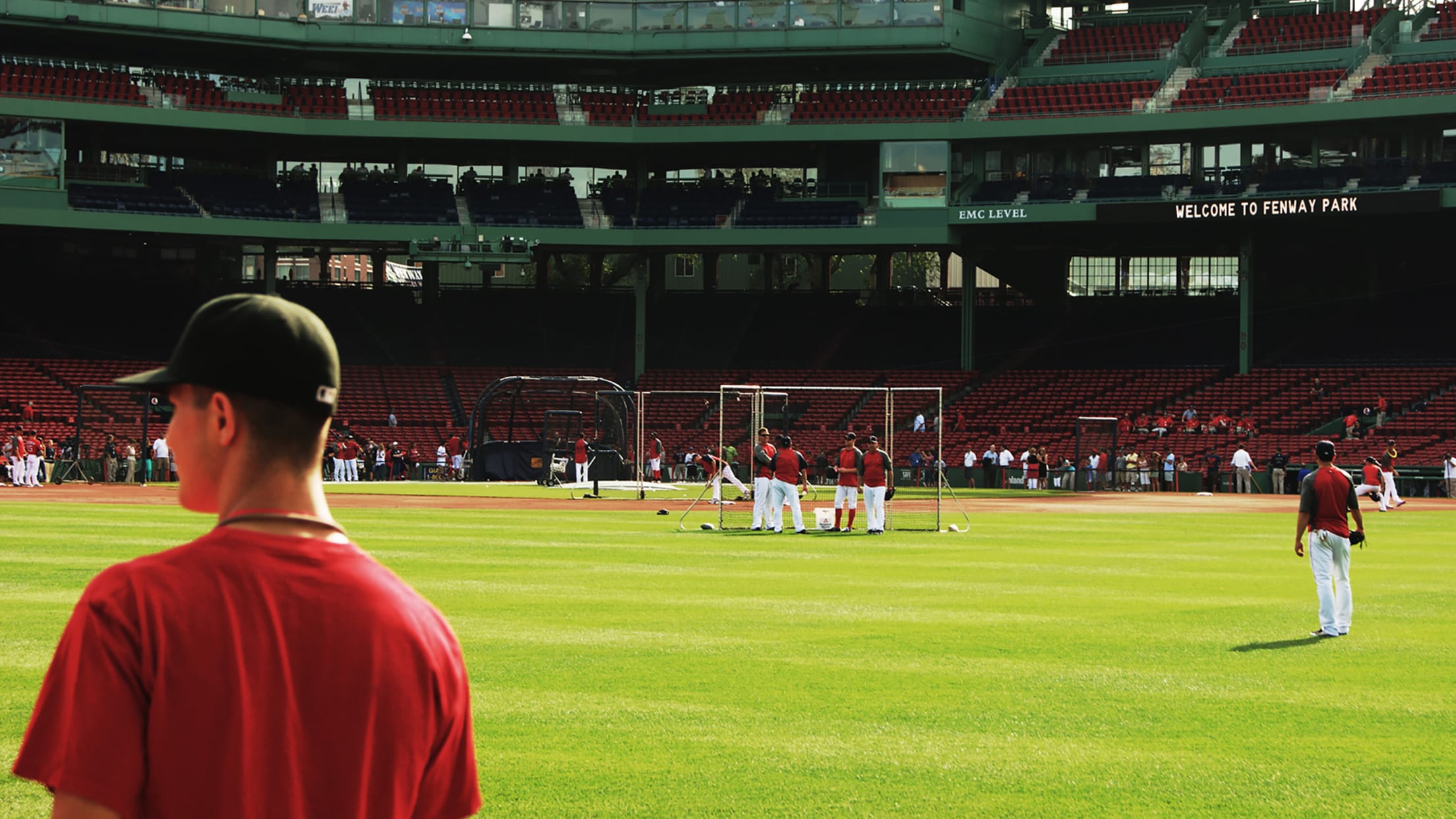 Boston Red Sox Batting Practice