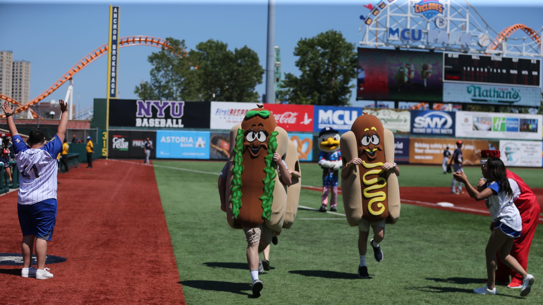 Brooklyn Cyclones on X: Fans doing rooftop things at MCU Park