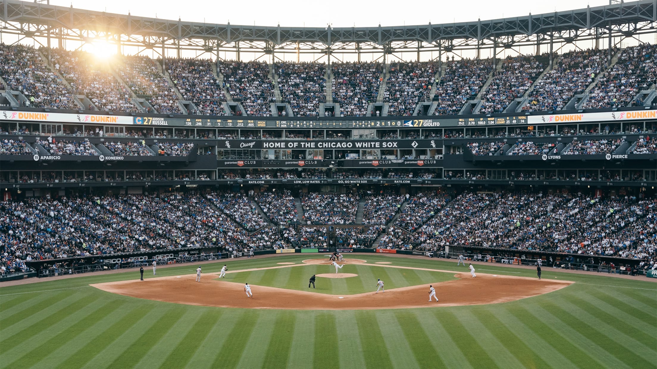 Guaranteed Rate Field in 4K!, White Sox Stadium