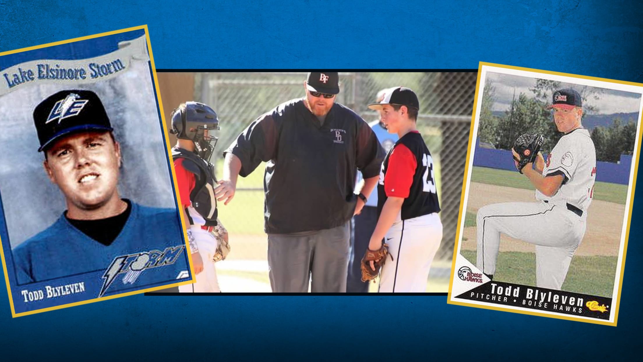 Bert Blyleven attends Legends Baseball clinic