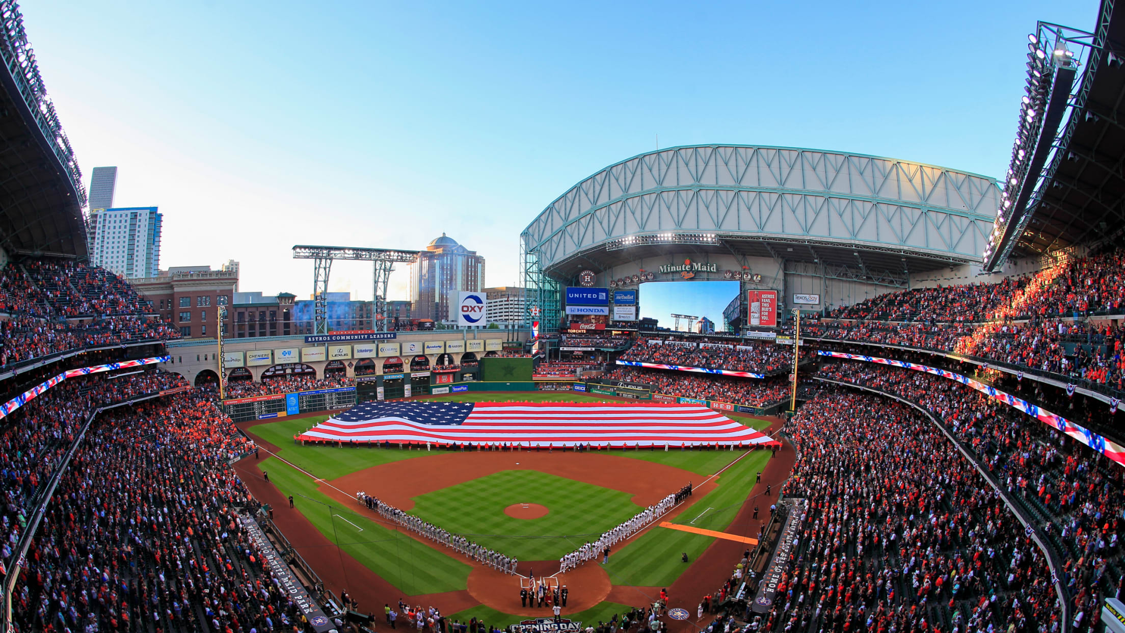 Playing Field, Houston Astros Special Events at Minute Maid Park
