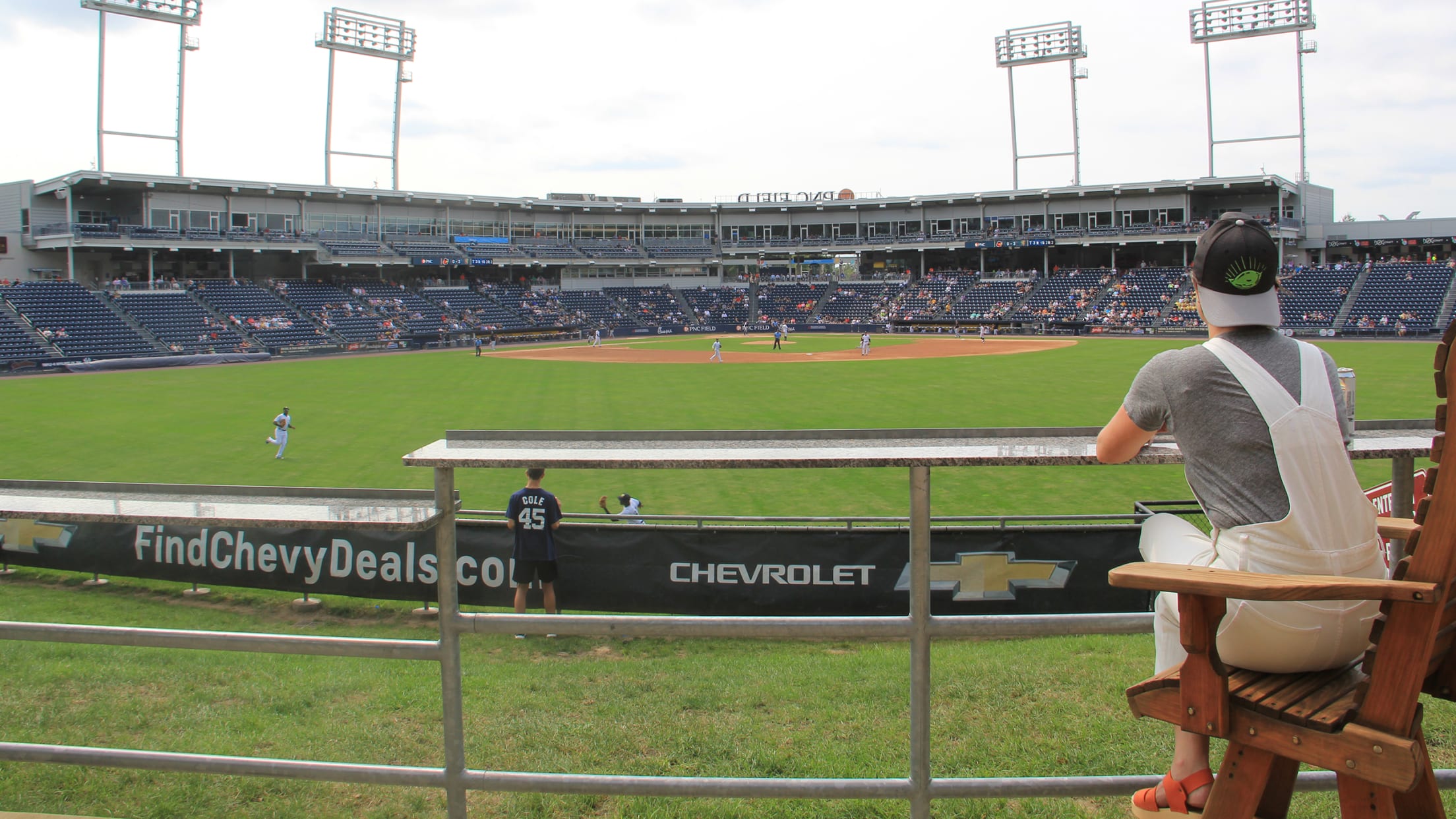 Pool Located in Outfield - Picture of Reading Fightin Phils