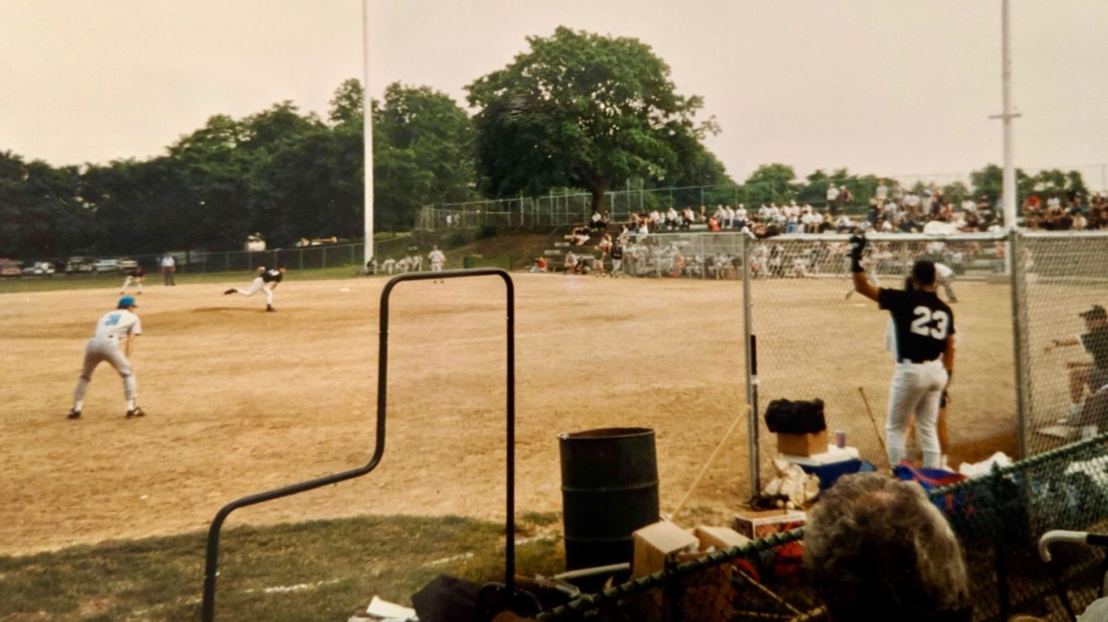 1982 Milwaukee Brewers Infield on Fantasy Camp Fundraiser Art