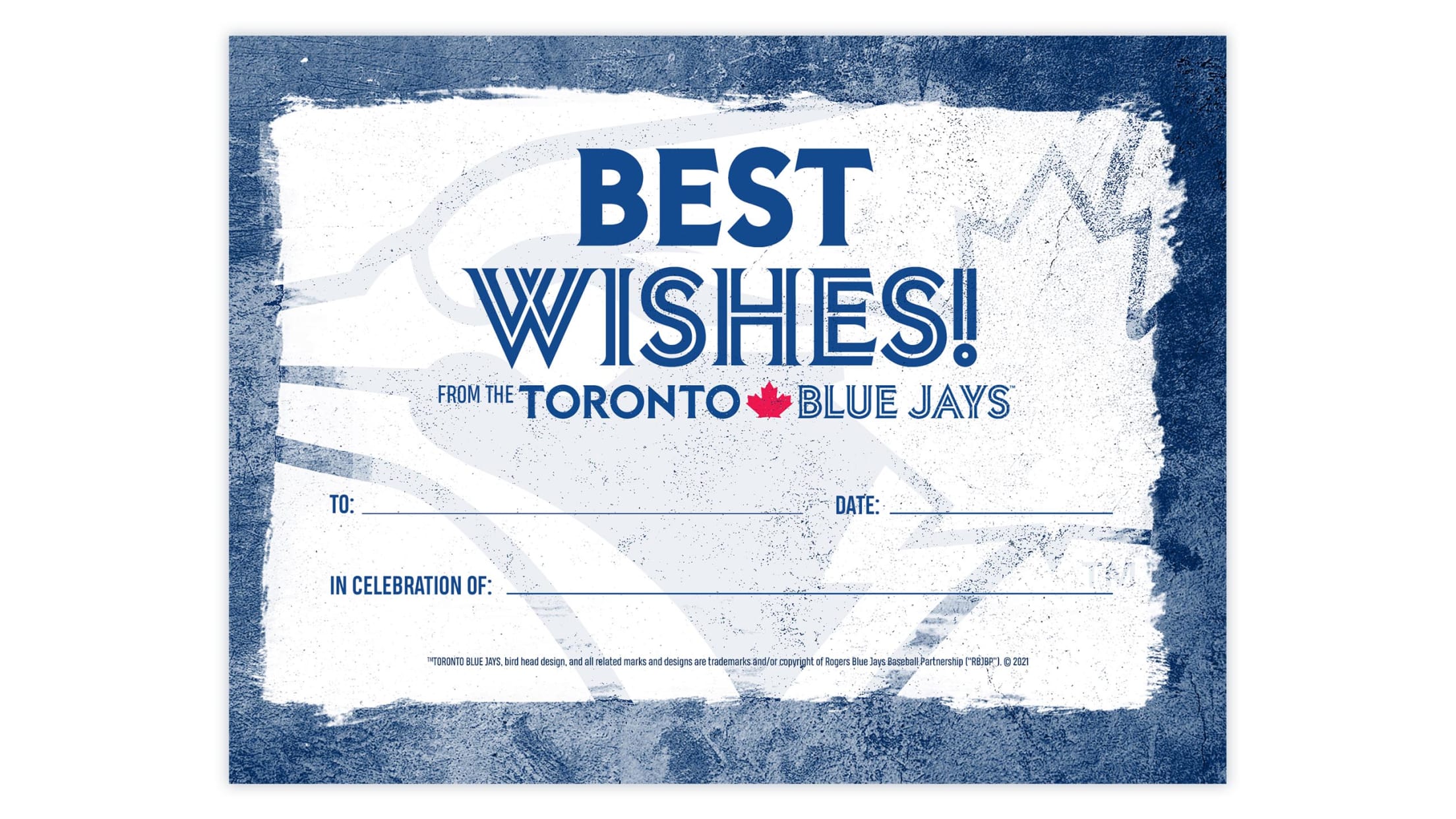 Customizable Digital Certificate Toronto Blue Jays customizable-digital-certificate-toronto-blue-jays