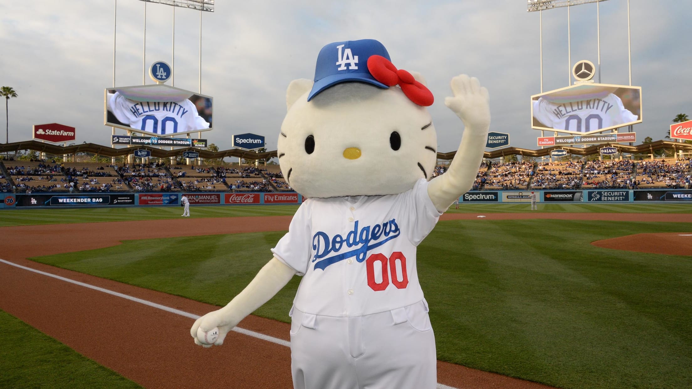 FREE Shipping Over $15 Buy Now Guaranteed Satisfied Hello Kitty Dodgers