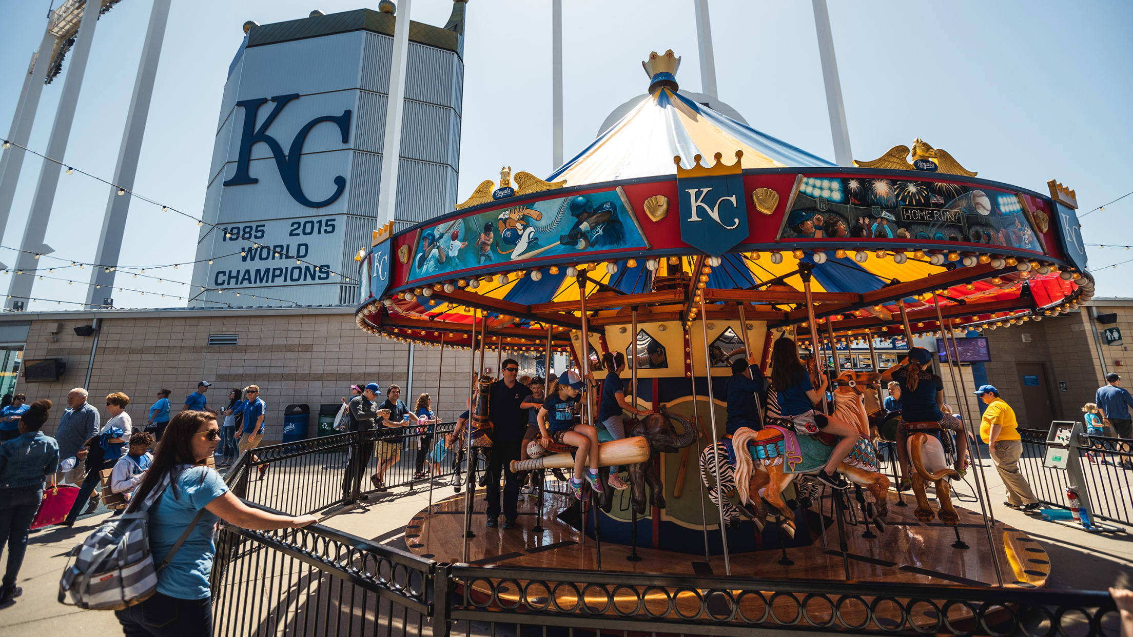 Information and details for watching a game at Kauffman Stadium