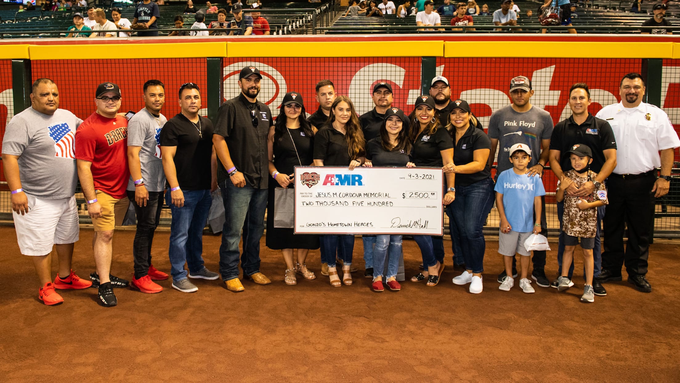 Arizona Diamondbacks - Goldy receives the 2017 Luis Gonzalez Award, given  annually to the #Dbacks player who best exemplifies Gonzo's talents, spirit  and heart both on and off the field. #MVPaul