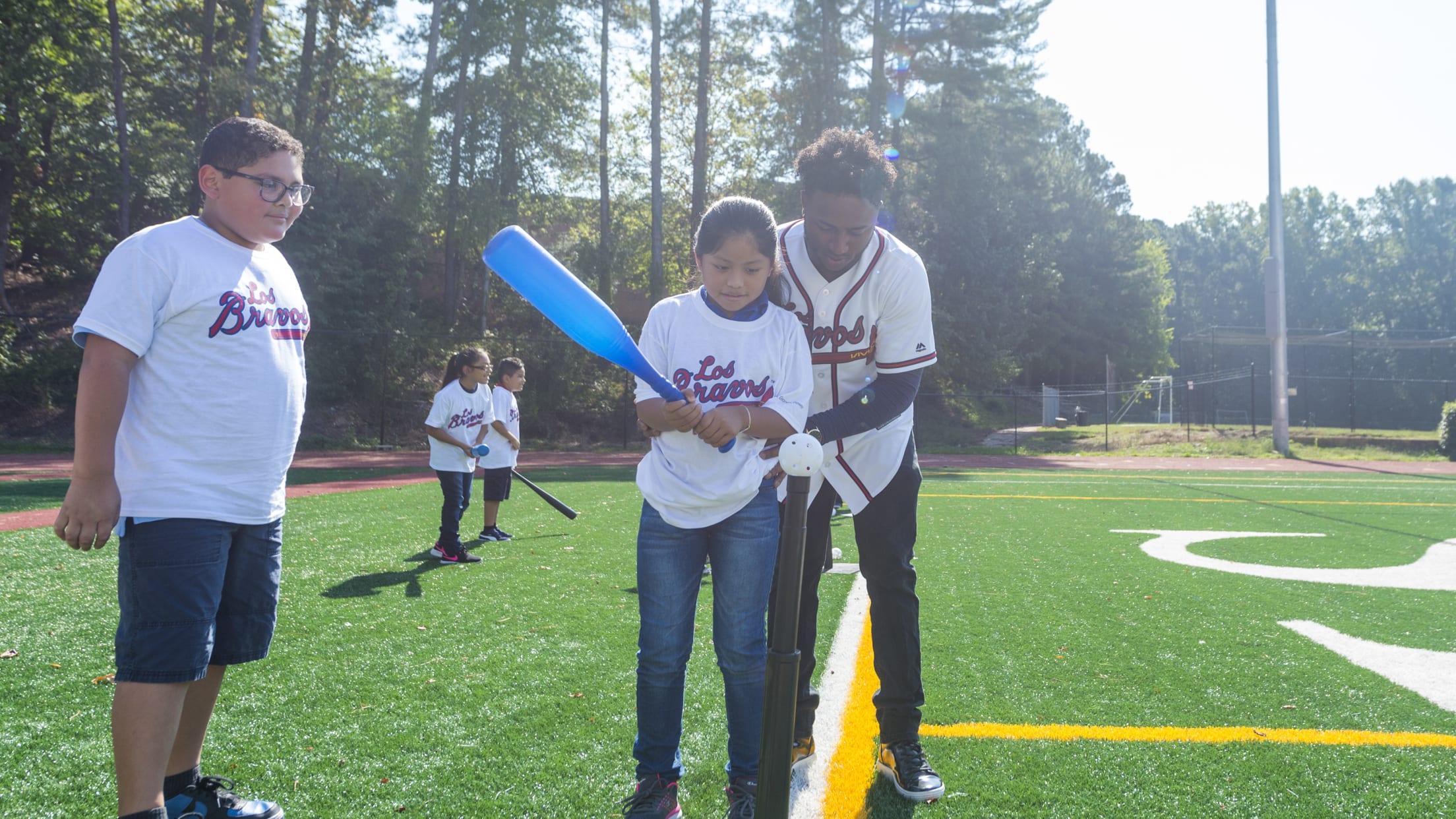 Fun at Bat Youth Baseball Atlanta Braves