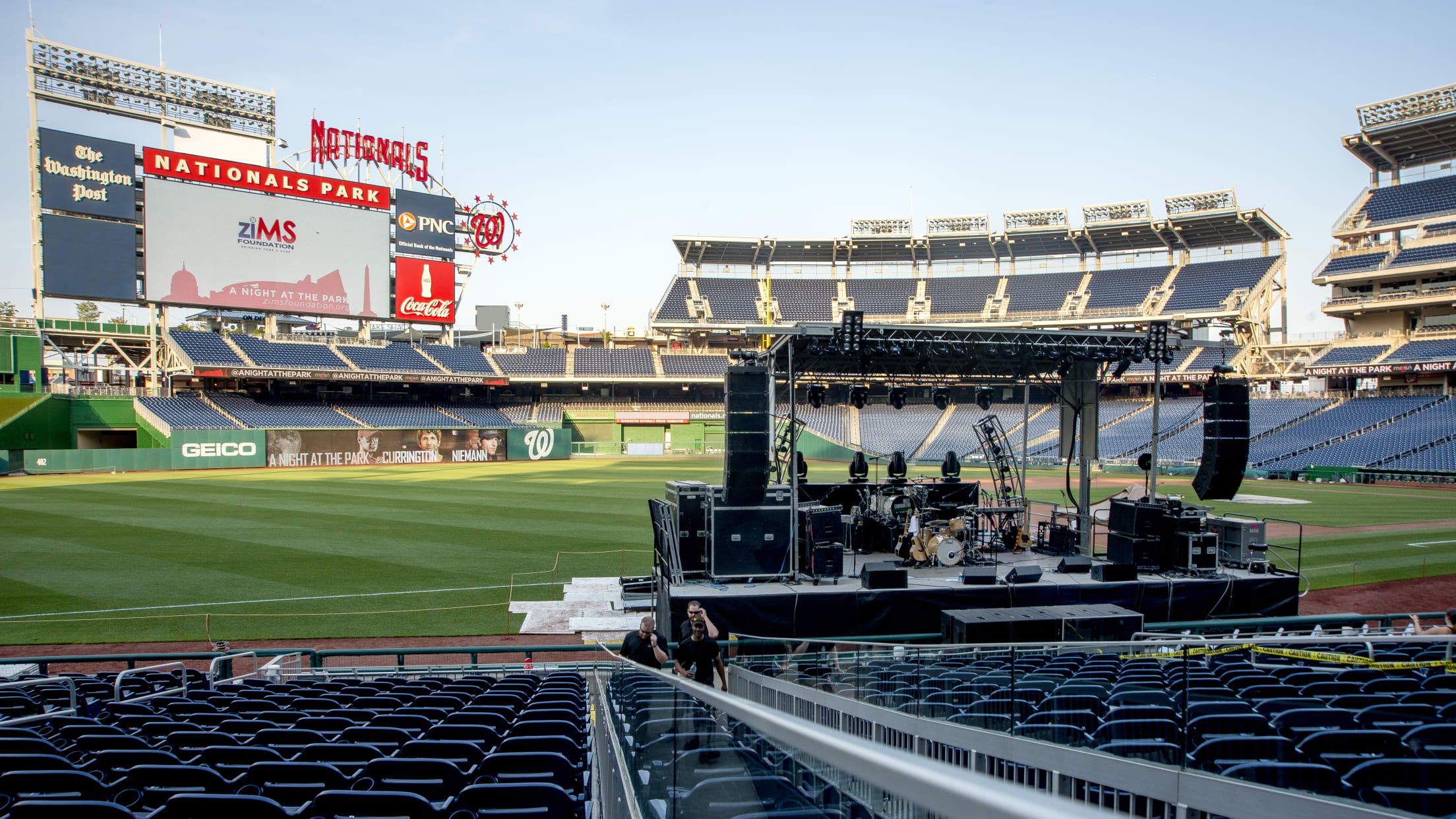 Concert photos at Nationals Park