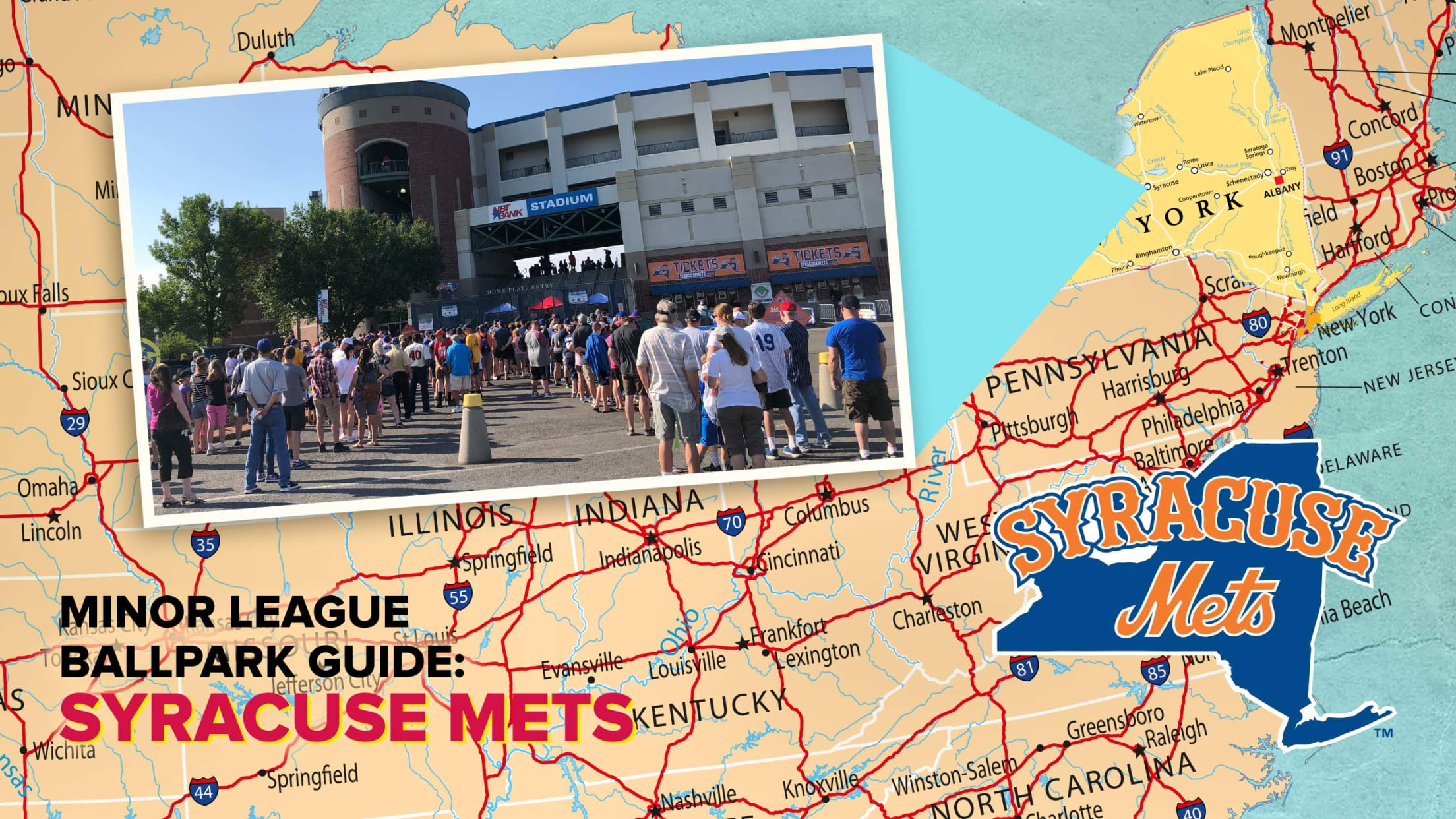 Visit NBT Bank Stadium, home of the Syracuse Mets New York Mets