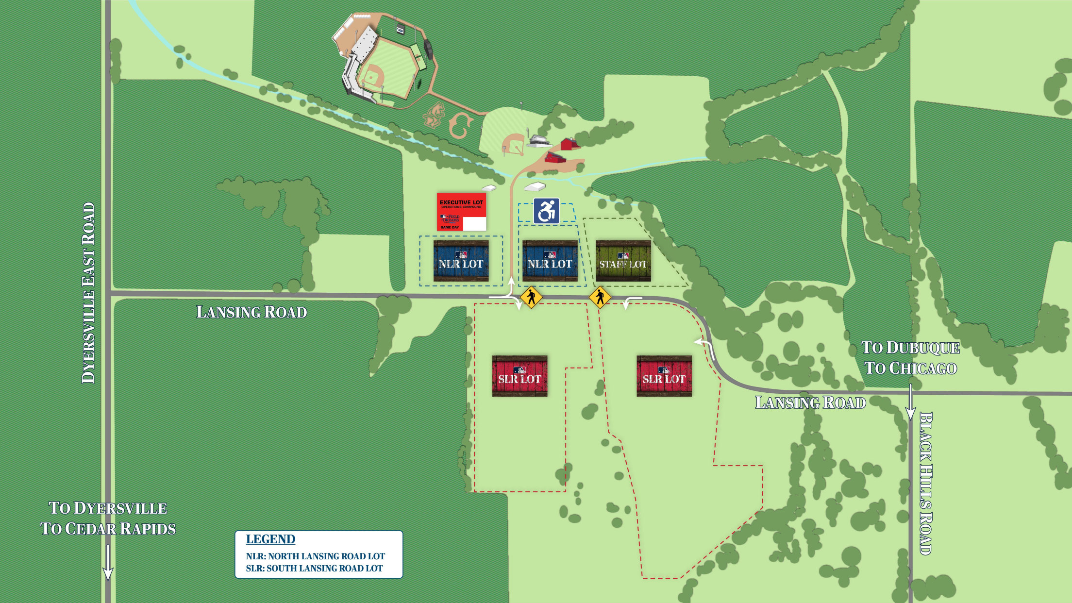 Getting to Dyersville Field of Dreams