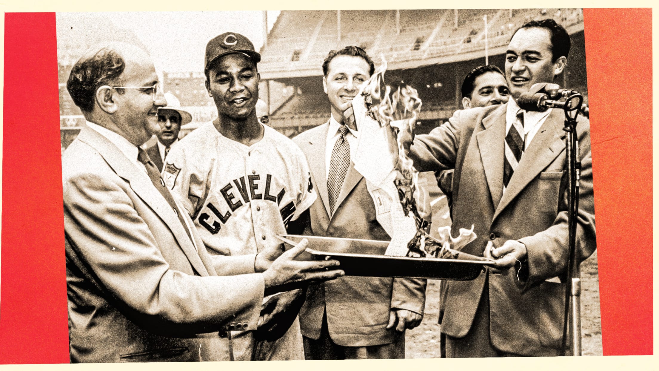 Cleveland Guardians on X: Larry Doby would've celebrated his 98th birthday  today. Doby broke the color barrier in the American League and was a 9x  All-Star and 2x World Series winner.  /