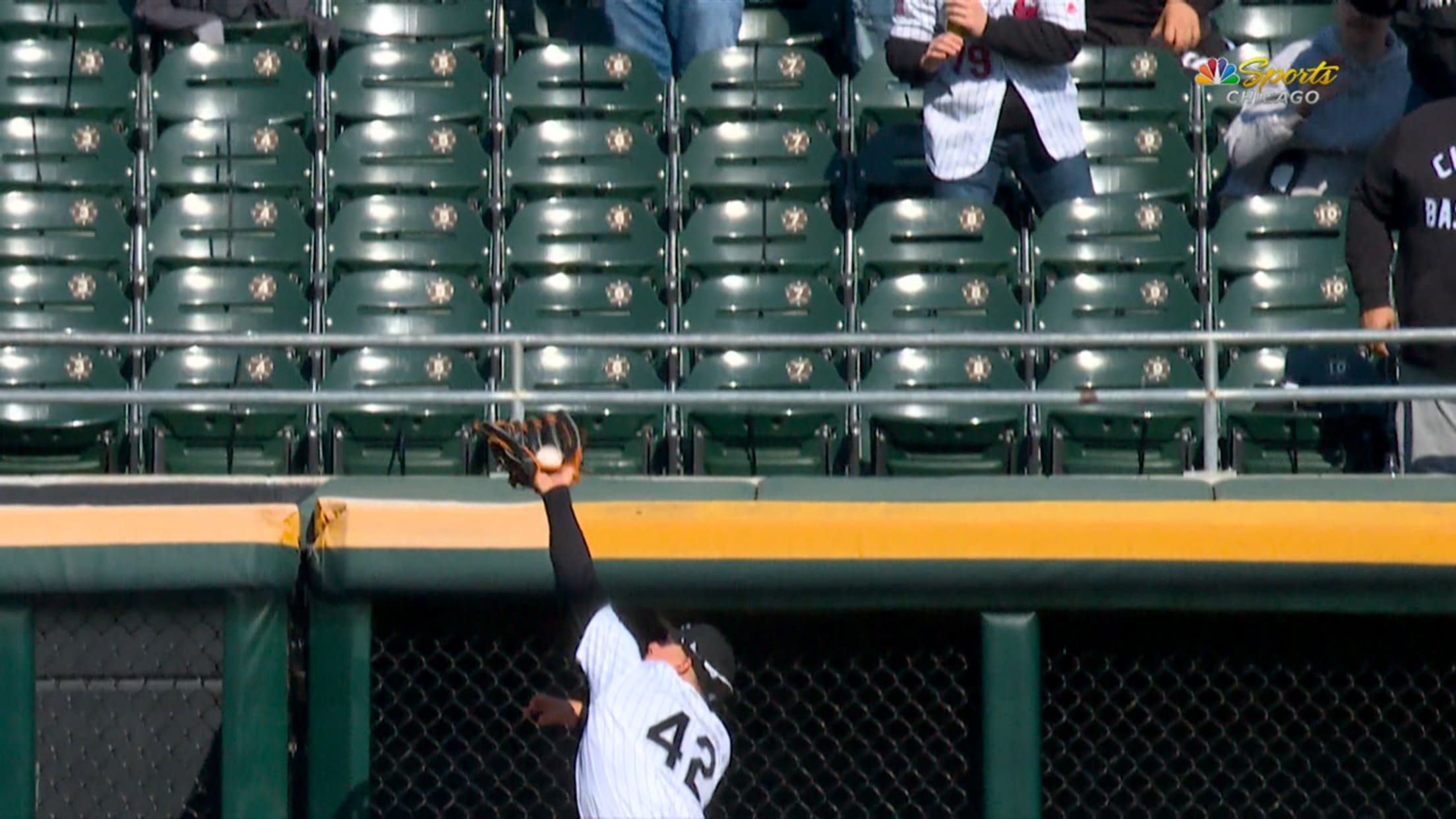 Vaughn's catch at the wall