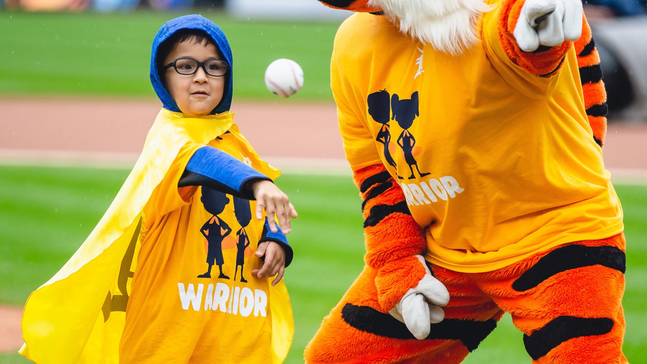 BCBSM and Detroit Tigers Celebrate Children's Health with Annual