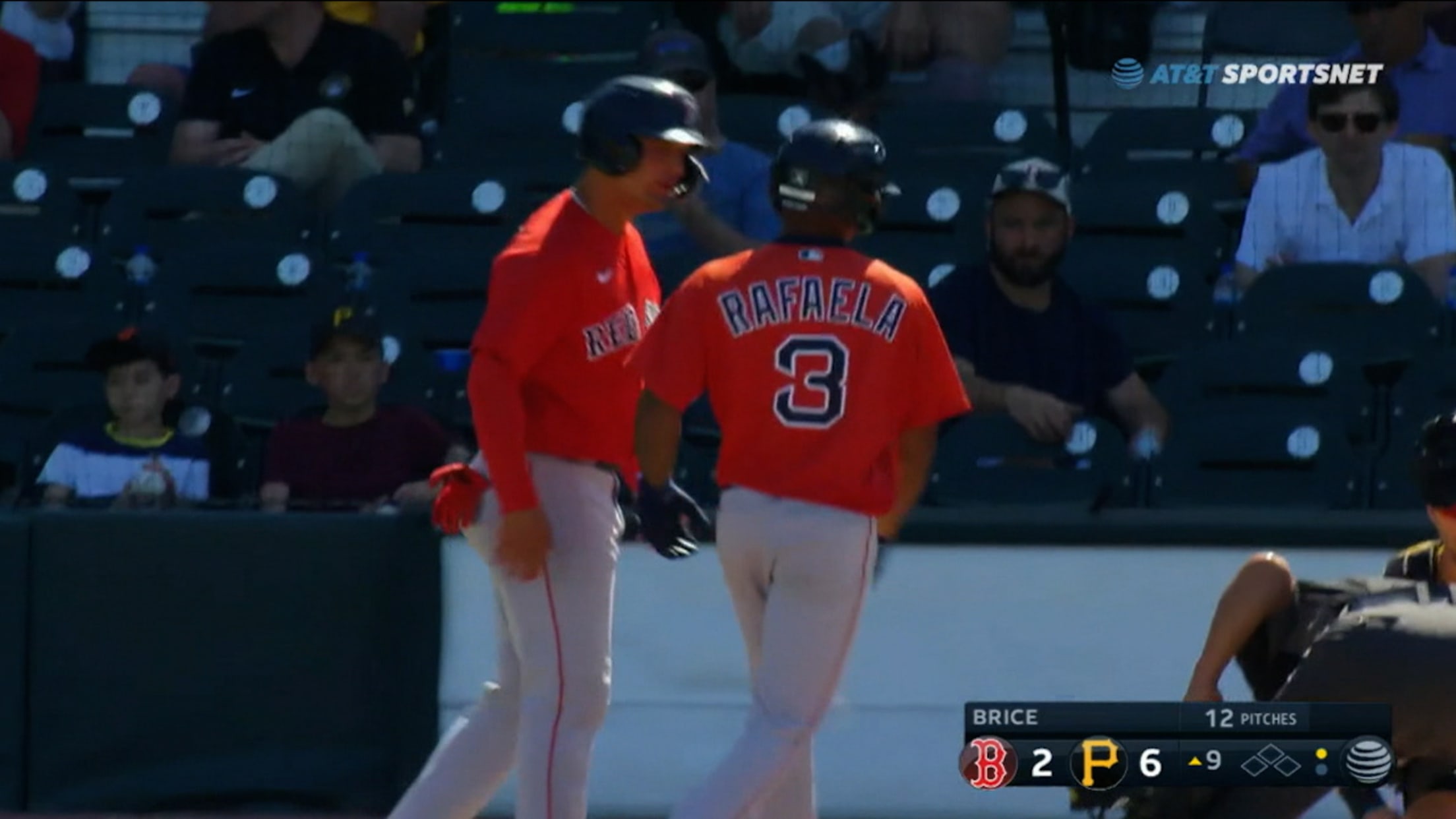 Ceddanne Rafaela's two-run homer