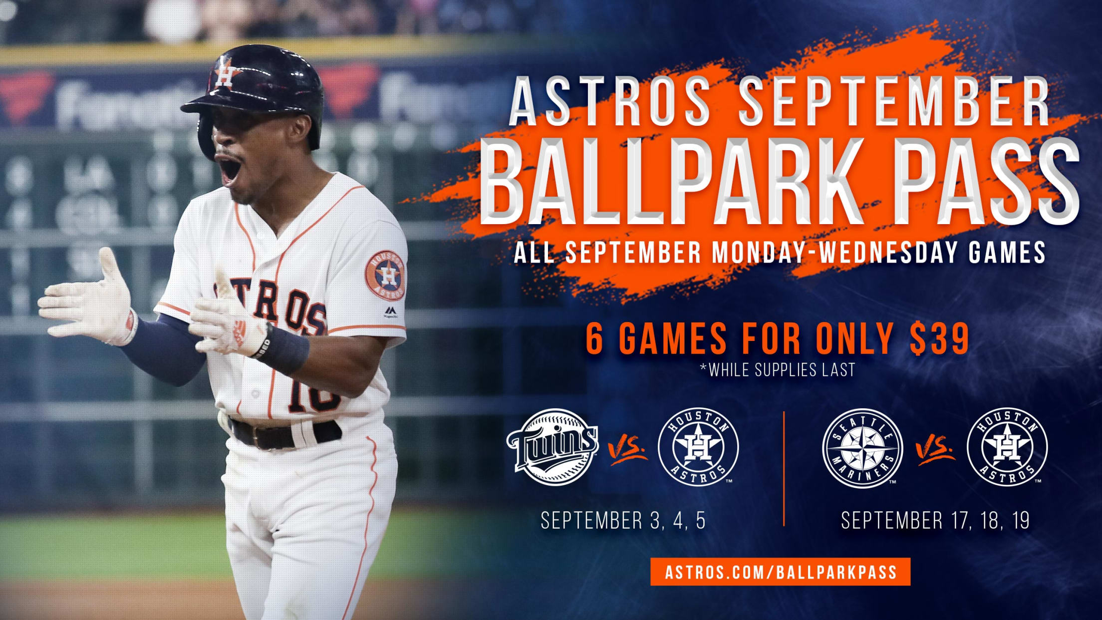 Ballpark Pass Houston Astros