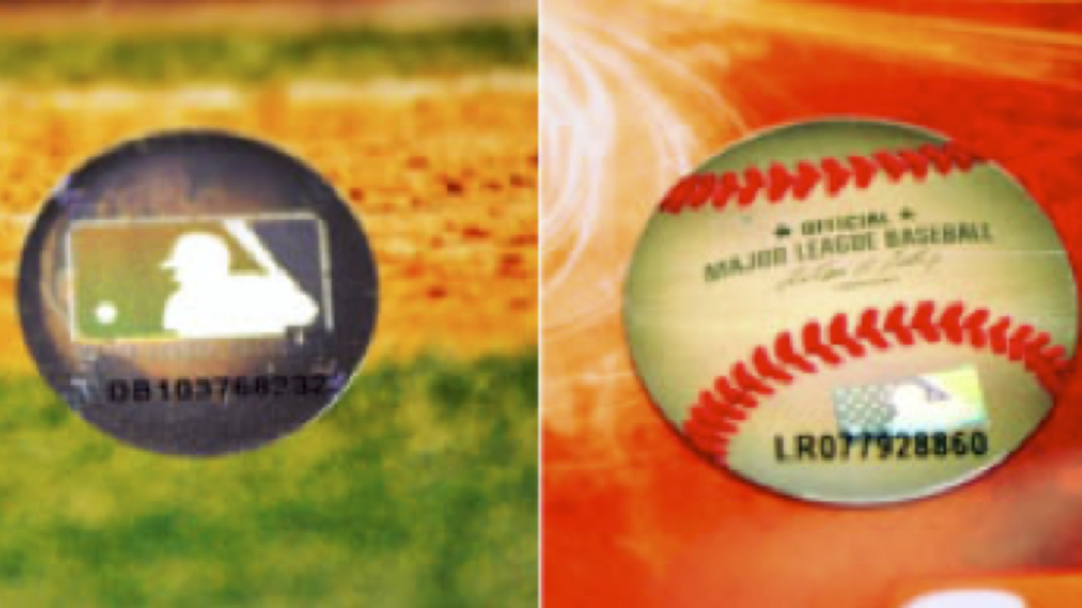 MLB Authentication, Hologram Authenticator