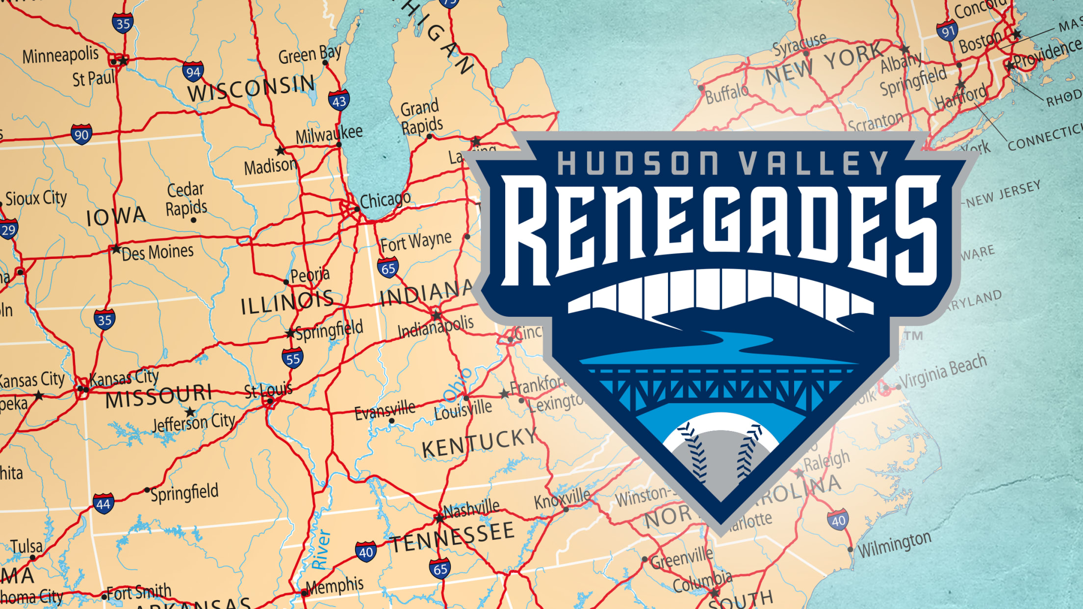 2023 Hudson Valley Renegades Rascal Rosie Mascot