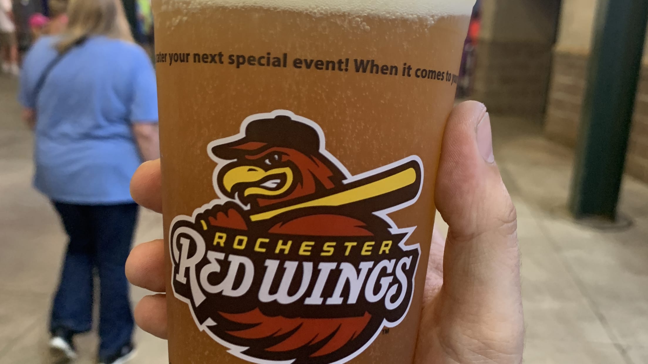 Rochester Red Wings unveil Garbage Plate mascot 'Mac' for Frontier Field