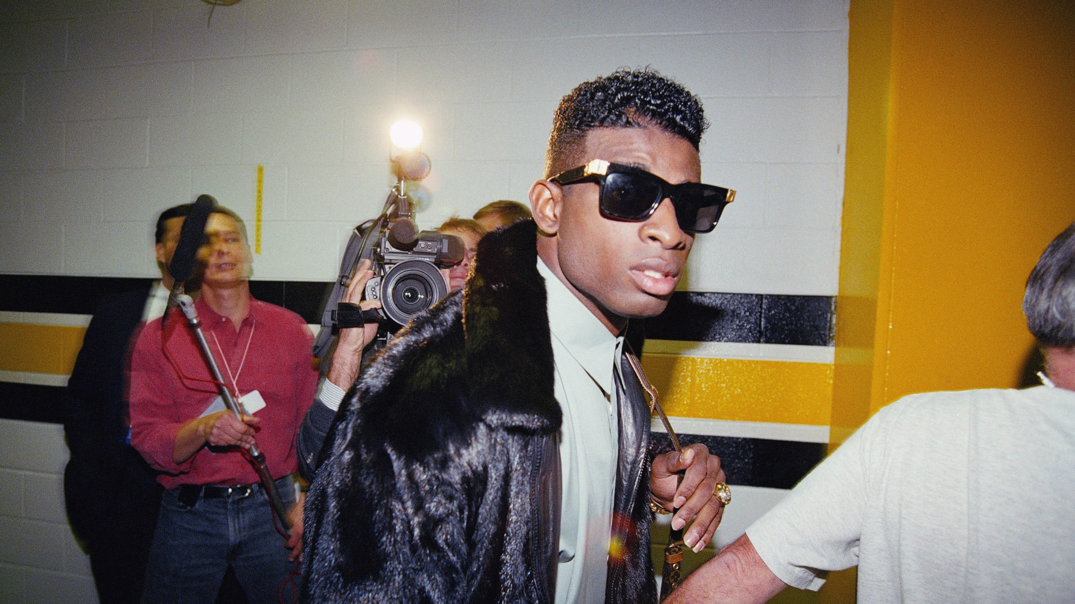 Yahoo Sports MLB on X: While we're talking about @DeionSanders, give the  man his due for bringing THIS much swag to baseball   / X