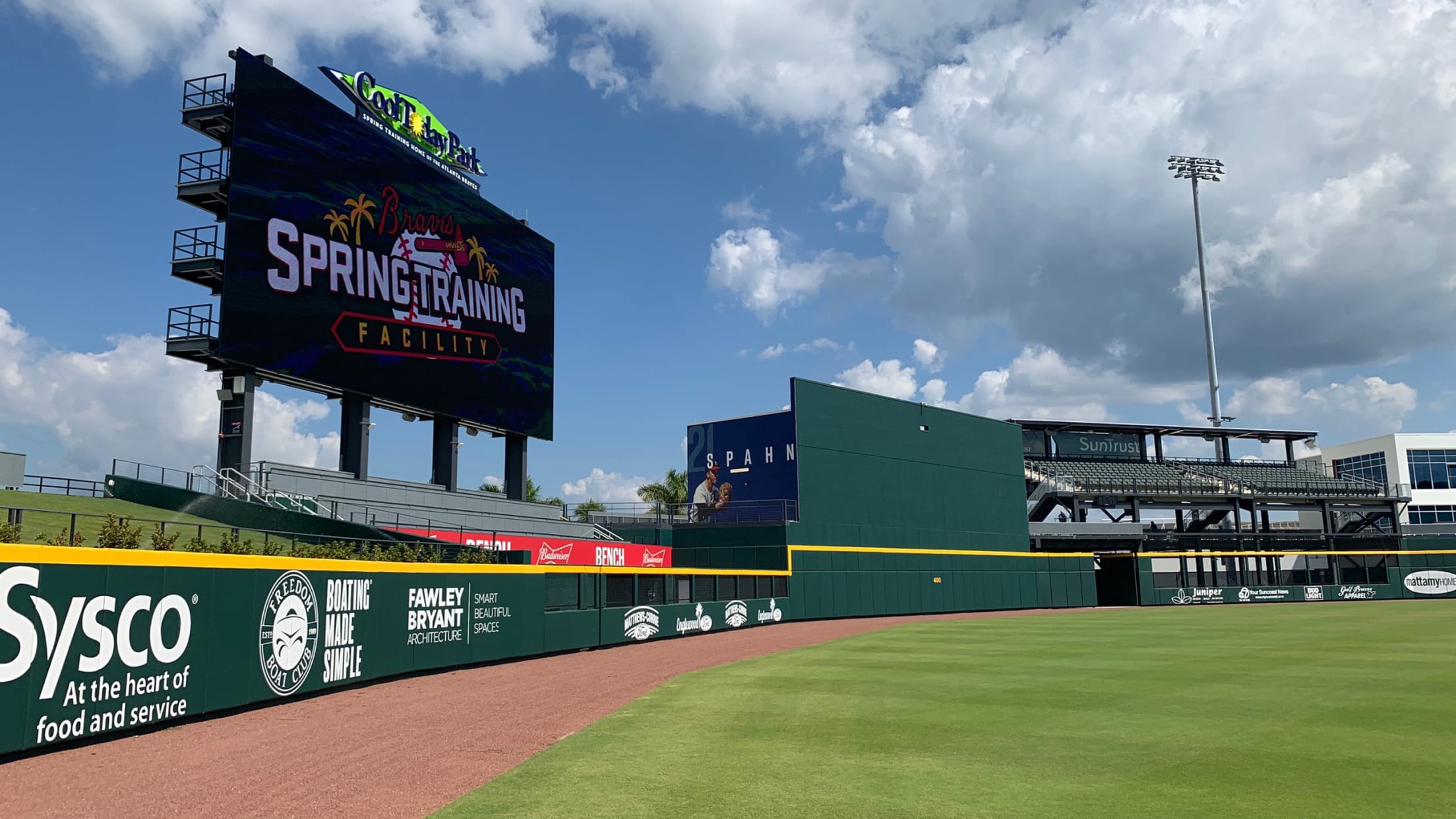 Tour Braves' new spring training facility and player academy 