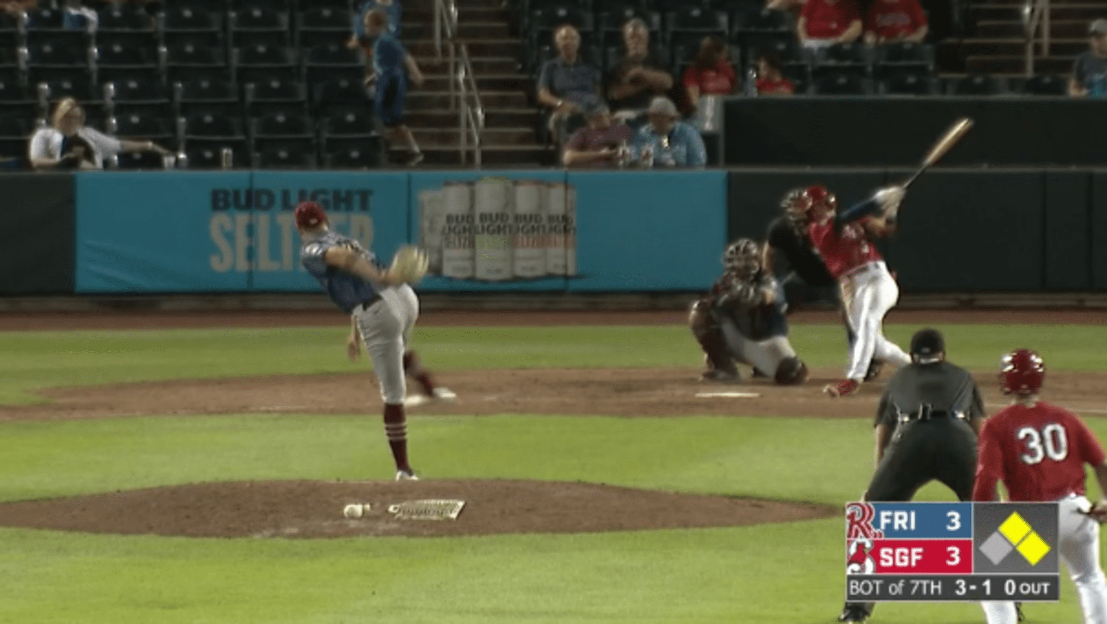 Masyn Winn hits three-run homer
