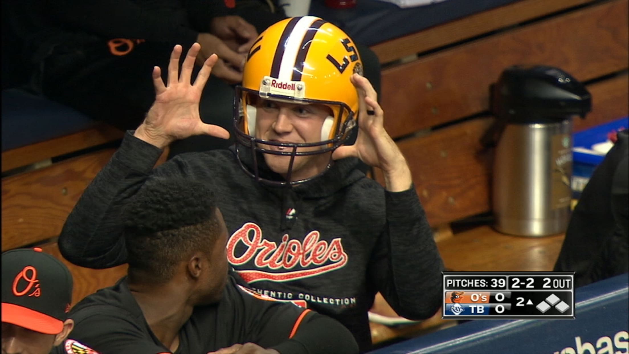 The Orioles became the first professional sports team to wear Braille jerseys MLB