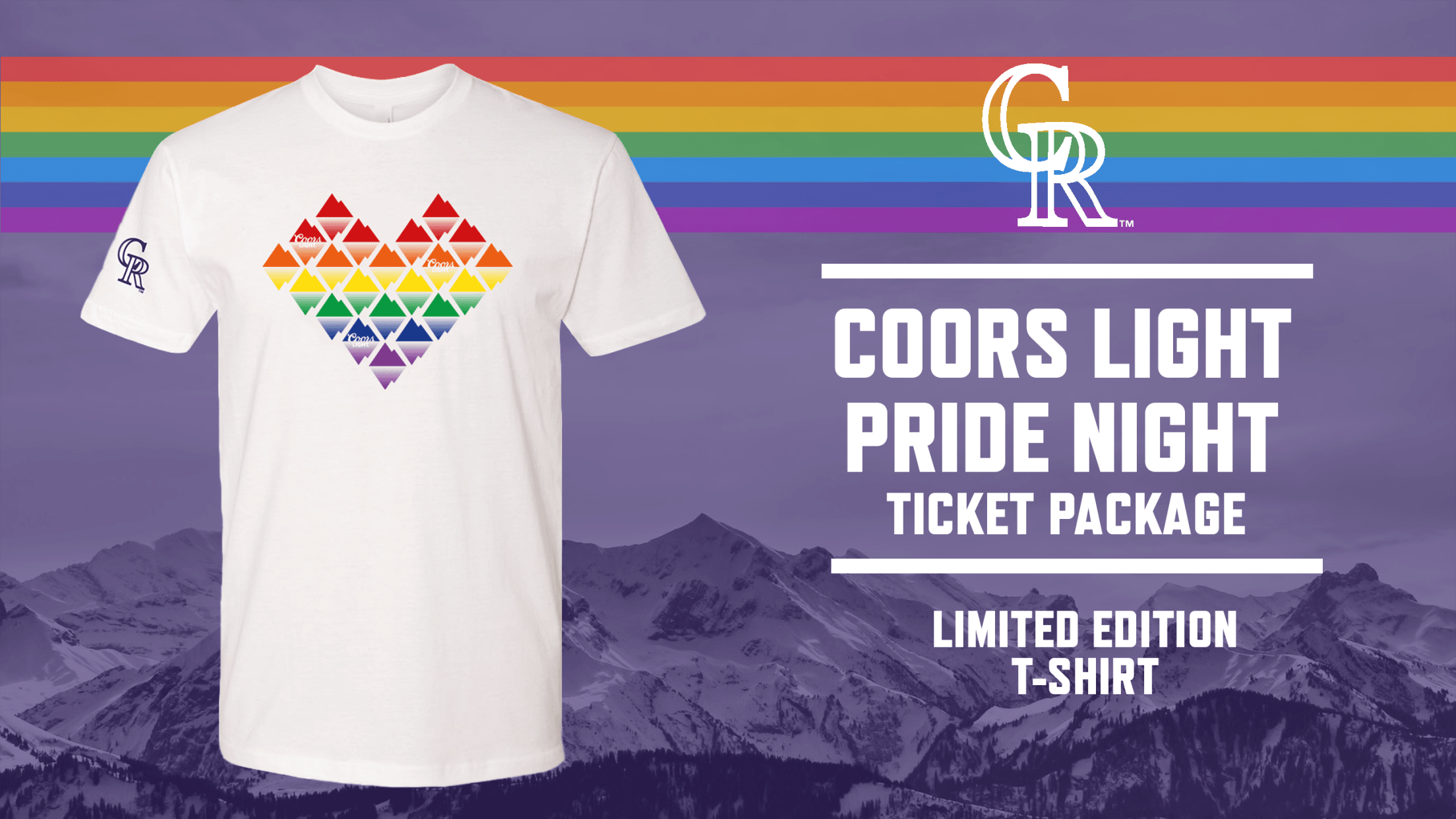 Coors Light Pride Night Colorado Rockies