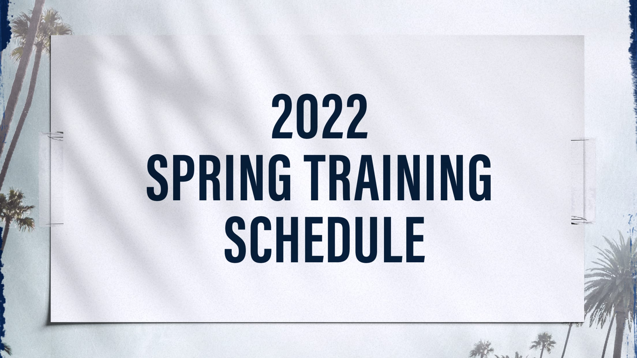 Yankee Spring Training Schedule 2022 Spring Training | New York Yankees