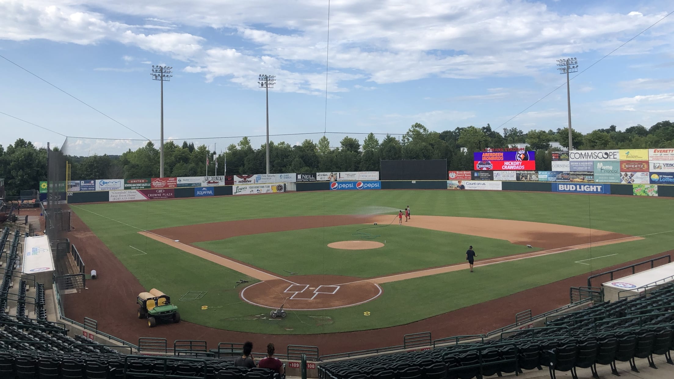 Visit LP Frans Stadium, home of the Hickory Crawdads