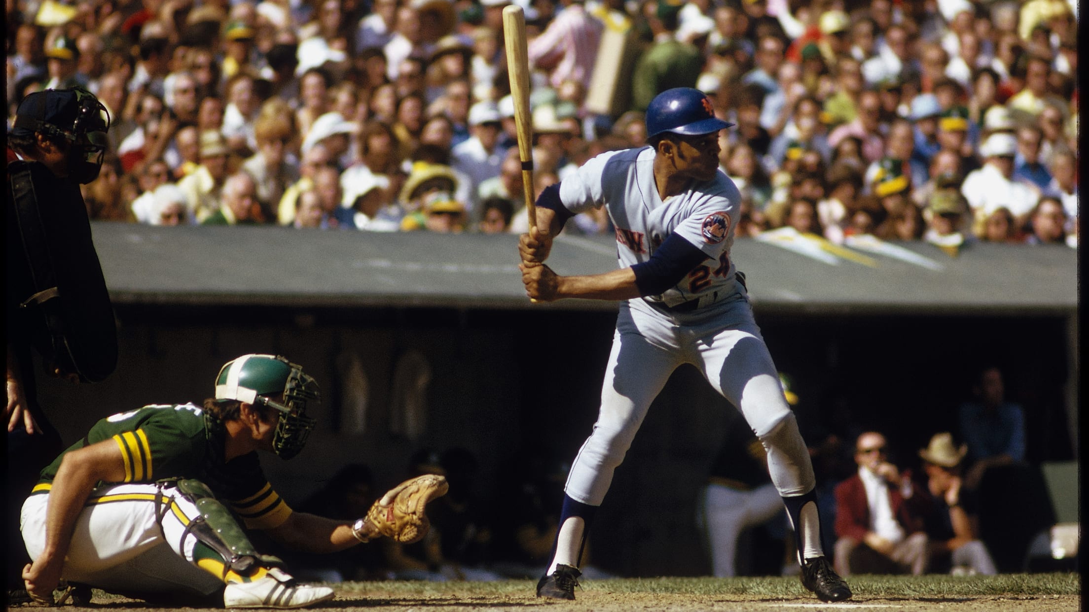 New York Mets - Willie Mays reps the Mets in the 1973 All-Star Game.