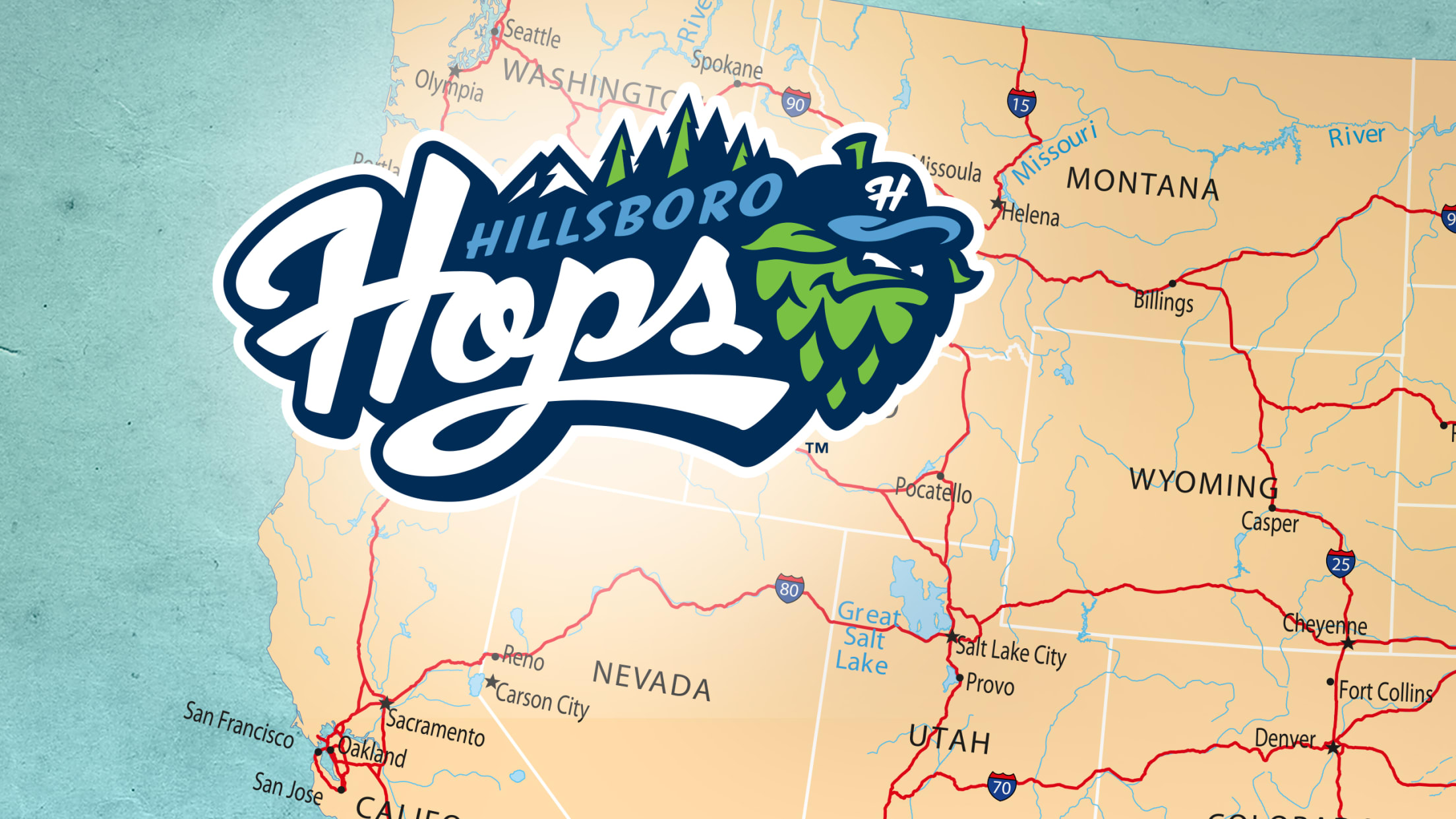 Hillsboro Hops Map