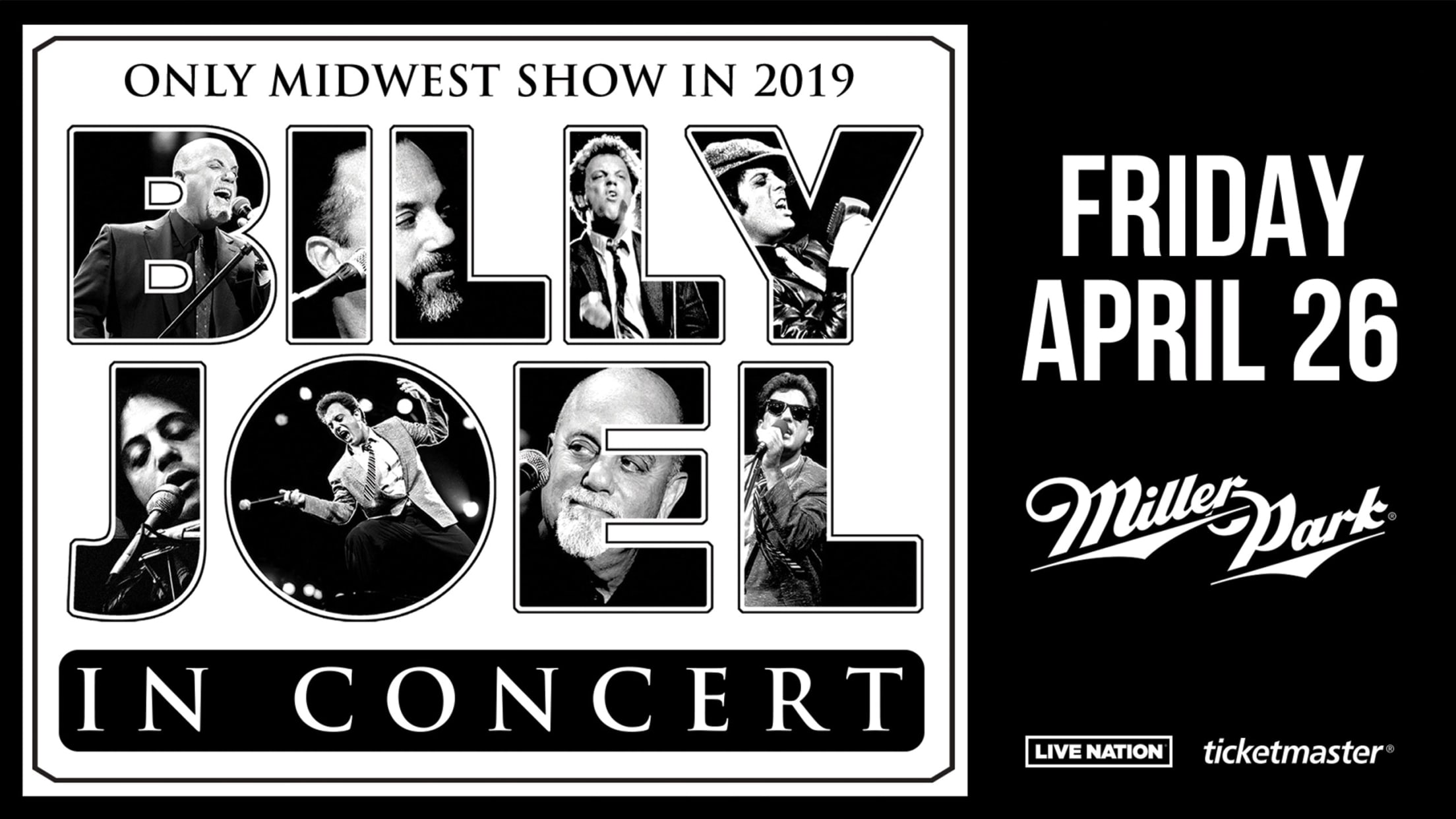 Billy Joel Miller Park 4.26.19 Milwaukee, Wisconsin - Depop